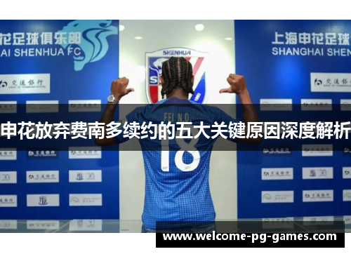 申花放弃费南多续约的五大关键原因深度解析