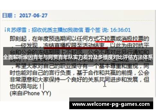 全面解析埃因青年与阿贾青年队实力差异及多维度对比评估方法体系